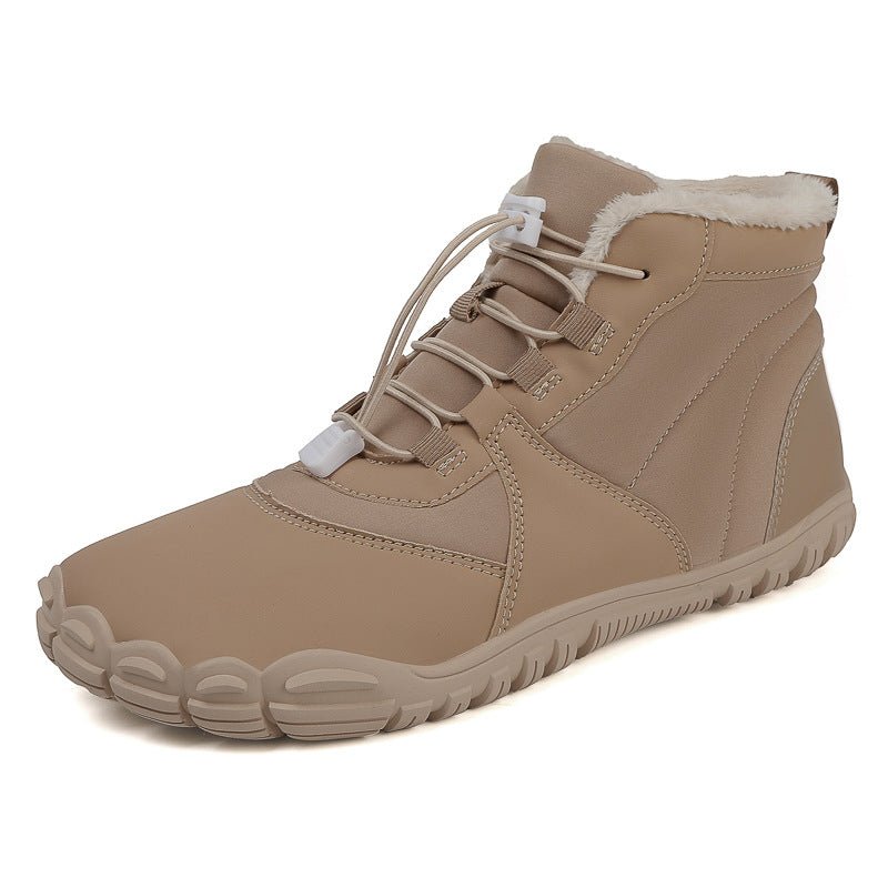 Winter Snow Boots Men's Mid-Calf Warm Fleece Lined Winter Shoes - Outdoors & Sports Tinker Time