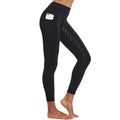 Women's Anti-Slip Elastic High-Waist Drop Glue Riding Pants - Outdoors & Sports Tinker Time