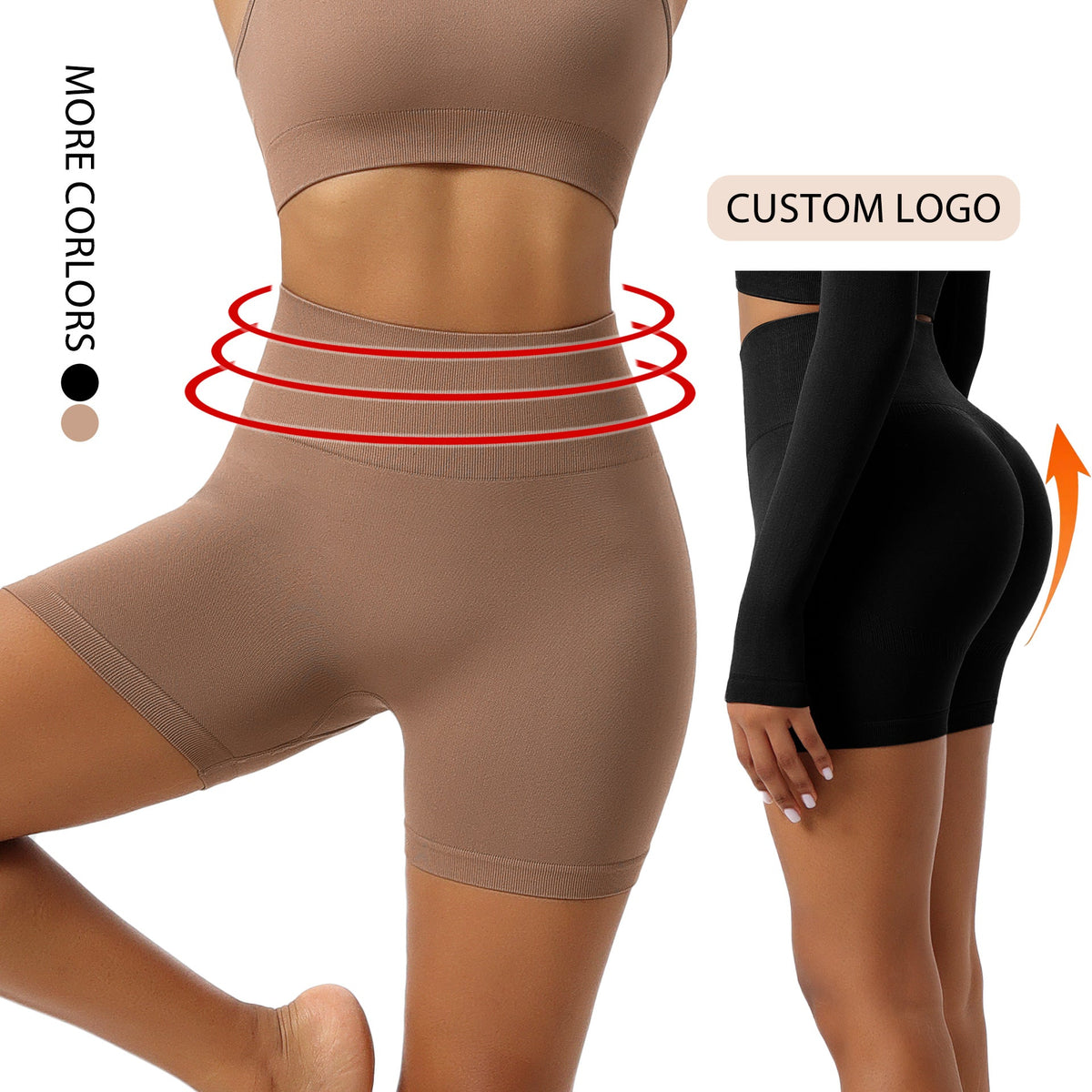 Women's Butt Lifting Pants High Waist Tummy Control Shapewear Thin Trainer Safety Pants - Outdoors & Sports Tinker Time