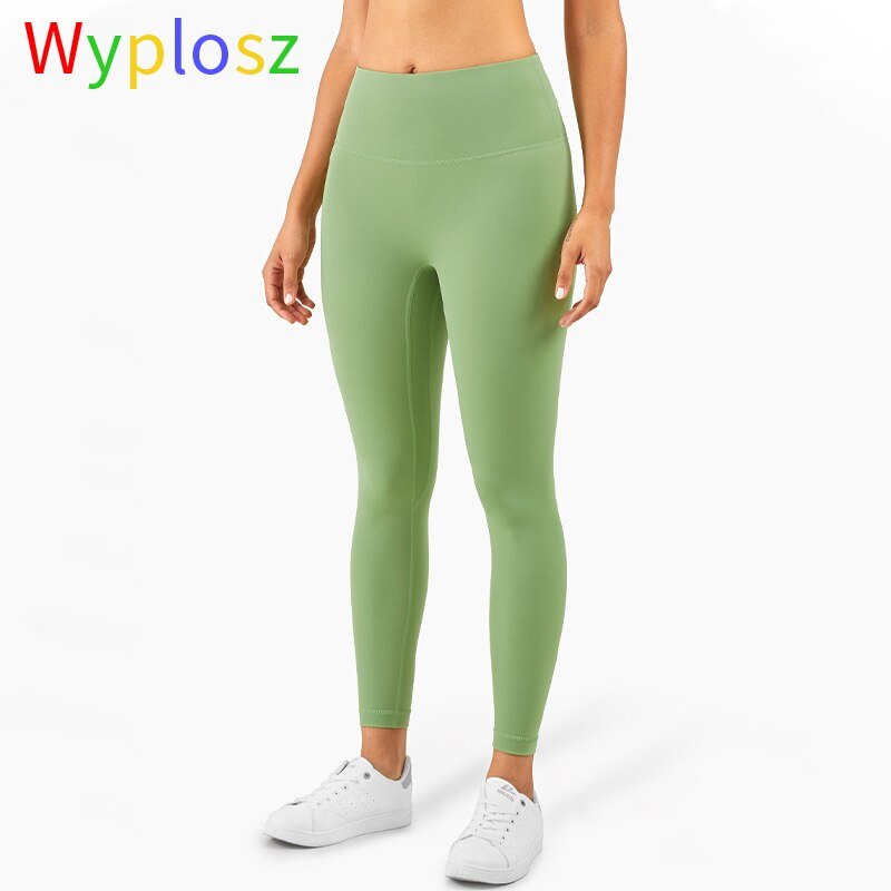 Wyplosz Yoga Leggings Yoga Pants Skin-friendly nudity High Waist Hip lift Seamless Sports Women Fitness Leggings workout Pants - Outdoors & Sports Tinker Time