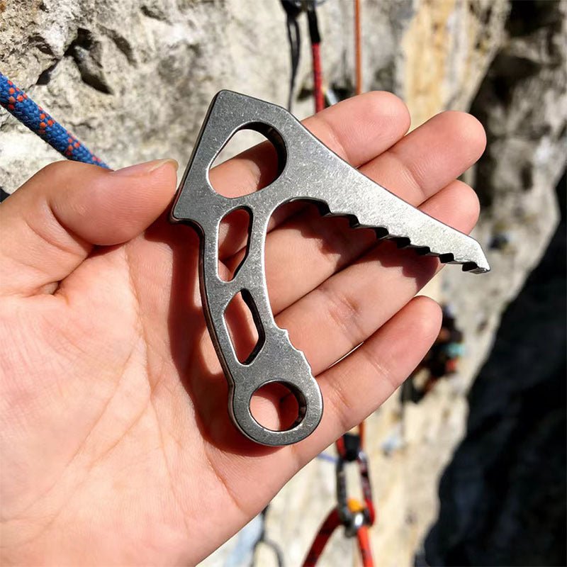 X7AC Pro Series Stainless Steel Hook | Heavy-Duty Gear for Extreme & Sport Climbing - Outdoors & Sports Tinker Time