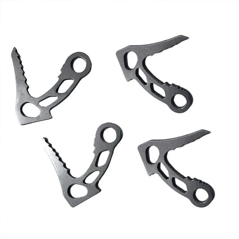 X7AC Pro Series Stainless Steel Hook | Heavy-Duty Gear for Extreme & Sport Climbing - Outdoors & Sports Tinker Time