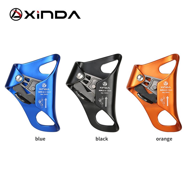 XINDA Outdoor Camping Rock Climbing Chest Ascender Safety Rope Ascending Anti Fall Off Survival Vertical Rope Climbing Equipment - Outdoors & Sports Tinker Time