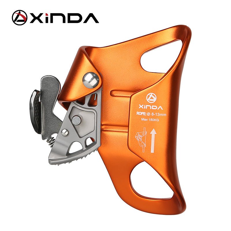 XINDA Outdoor Camping Rock Climbing Chest Ascender Safety Rope Ascending Anti Fall Off Survival Vertical Rope Climbing Equipment - Outdoors & Sports Tinker Time