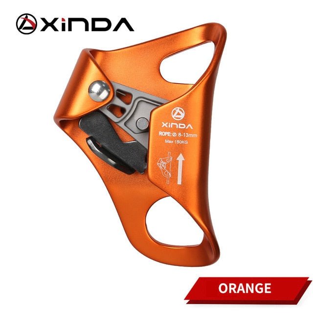 XINDA Outdoor Camping Rock Climbing Chest Ascender Safety Rope Ascending Anti Fall Off Survival Vertical Rope Climbing Equipment - Outdoors & Sports Tinker Time