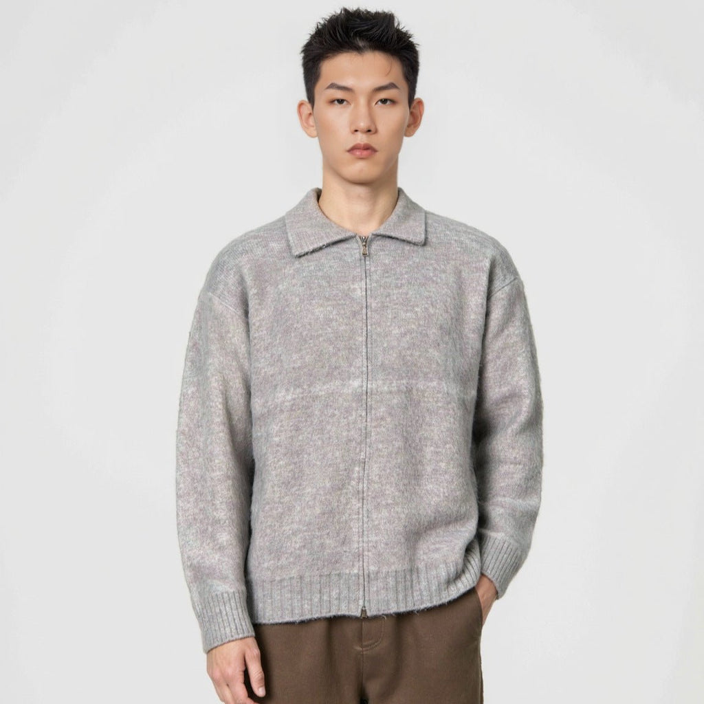 Zipper lapel sweater for men - Outdoors & Sports Tinker Time