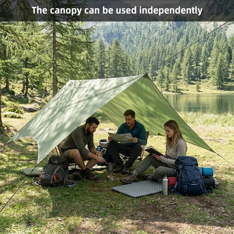 Zippered Bug Net Hammock – 200x80cm Adult Hanging Chair for Camping, Travel & Insect Protection - Outdoors & Sports Tinker Time